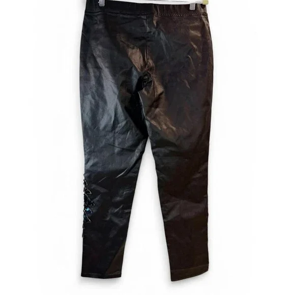 Venus Faux Leather Sequin Wing Women's size 10 - Picture 3 of 5